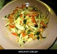 салат из белокочанной капусты